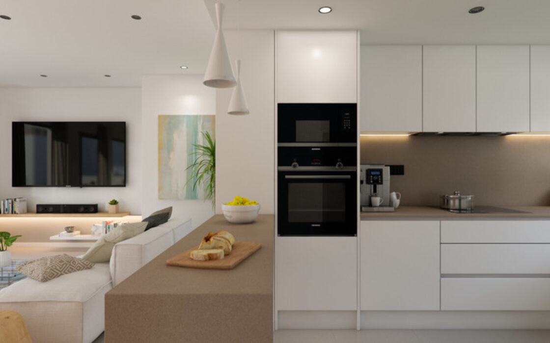 Трехкомнатная квартира в Касаресе с террасой 156 кв.м