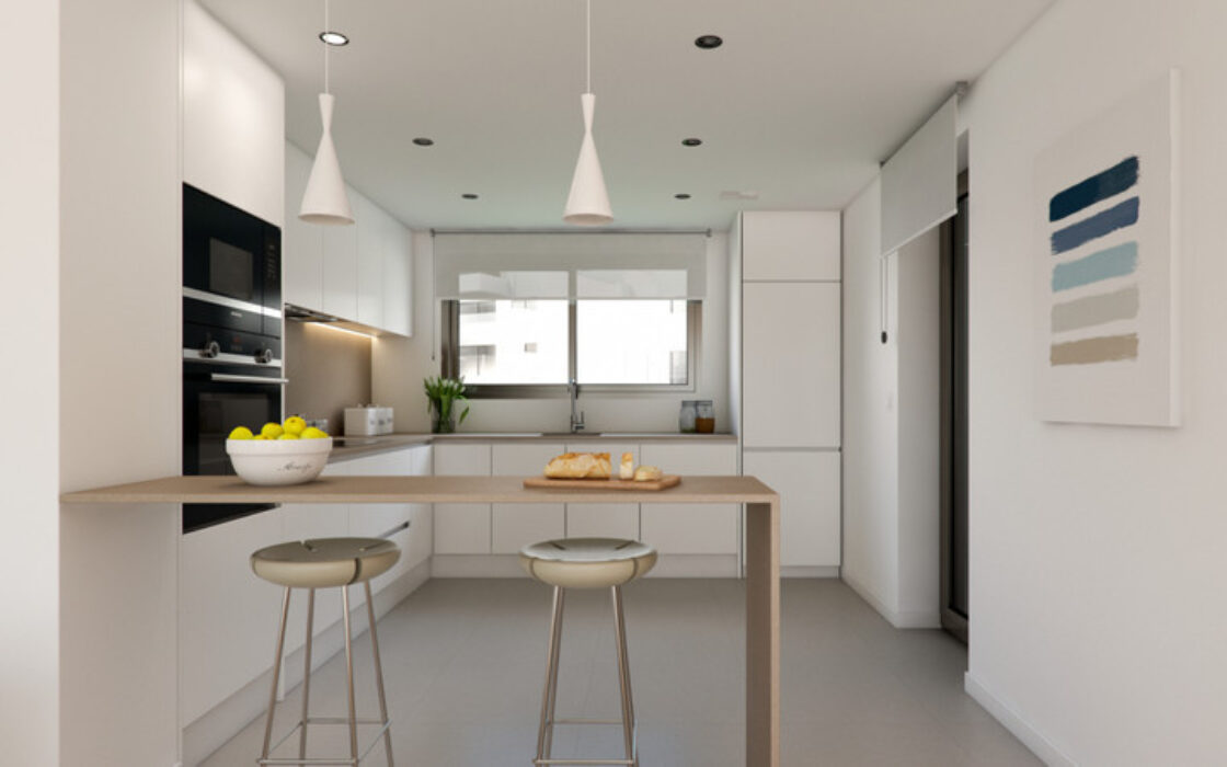 Трехкомнатная квартира в Касаресе с террасой 156 кв.м