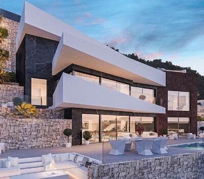 Вілла з басейном у Бениссі, 4 спальні, вид на море