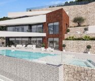 Вілла з басейном у Бениссі, 4 спальні, вид на море