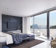 Вілла з басейном у Бениссі, 4 спальні, вид на море