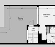 Пентхаус в Новой Андалусии с террасой 203 кв.м