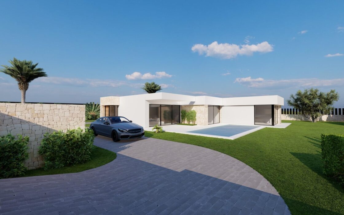 Сучасна вілла з басейном у Кальпе 167 кв.м 3 спальні