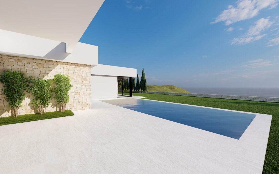 Сучасна вілла з басейном у Кальпе 167 кв.м 3 спальні