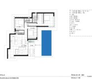 Сучасна вілла з басейном у Кальпе 167 кв.м 3 спальні