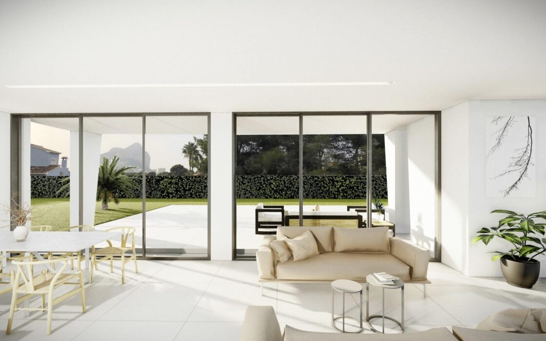 Вілла з басейном у Кальпе, 4 спальні, новобудова