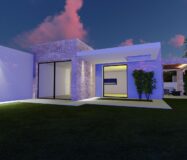 Вілла з басейном у Кальпе, 4 спальні, новий будинок