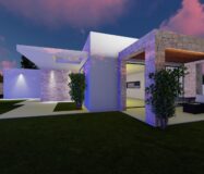 Вілла з басейном у Кальпе, 4 спальні, новий будинок