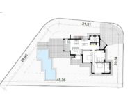 Вілла з басейном у Кальпе, 4 спальні, новий будинок