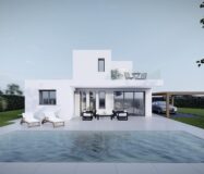 Вілла з басейном в Кальпе 154 кв.м, 4 спальні, тераса