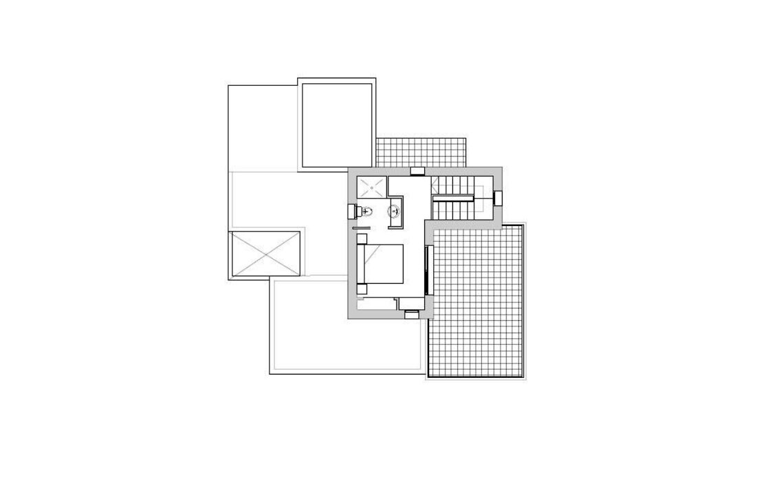 Вілла з басейном в Кальпе 154 кв.м, 4 спальні, тераса
