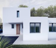 Вілла з басейном в Кальпе 154 кв.м, 4 спальні, тераса