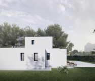 Вілла з басейном в Кальпе 154 кв.м, 4 спальні, тераса