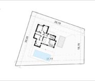 Вілла з басейном в Кальпе 154 кв.м, 4 спальні, тераса