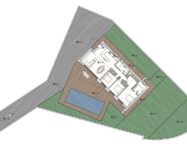 Нова вілла з басейном у Кальпе 156 кв.м біля моря