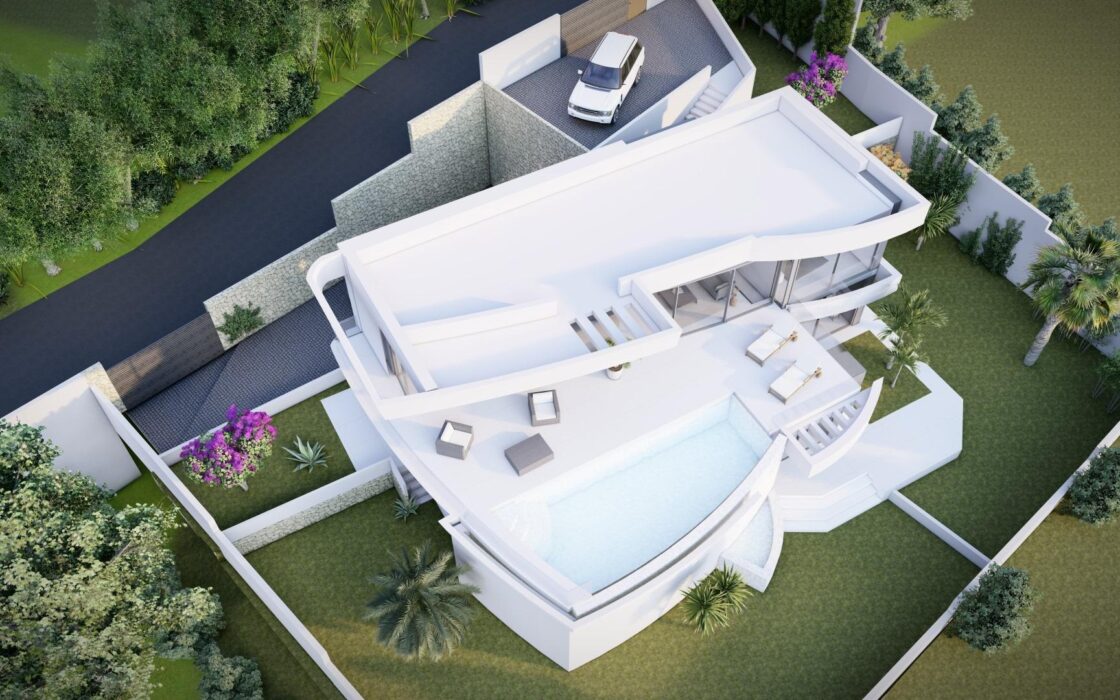 Вілла в Кальпі з 4 спальнями та видом на море