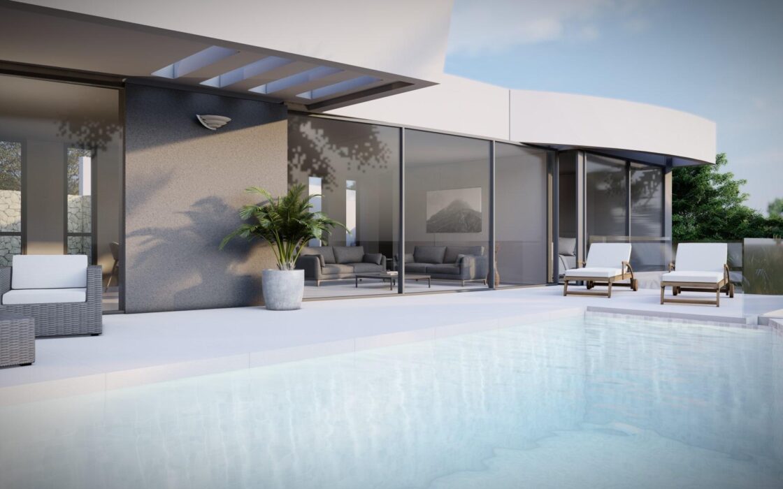 Вілла в Кальпі з 4 спальнями та видом на море