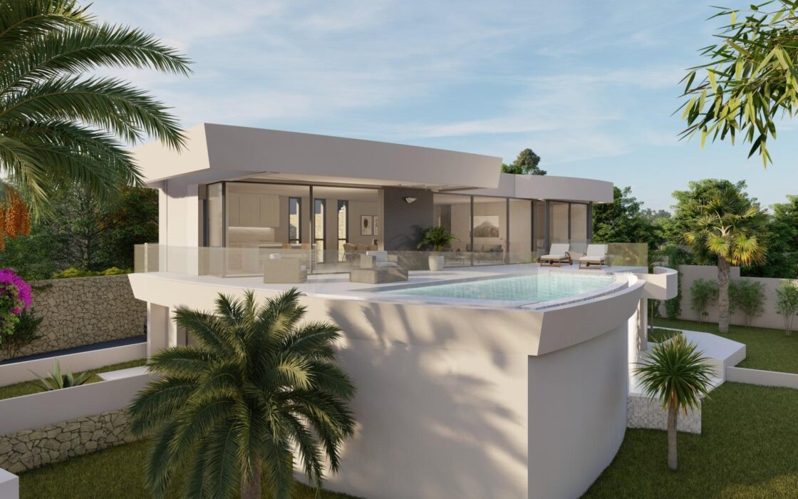 Вілла в Кальпі з 4 спальнями та видом на море