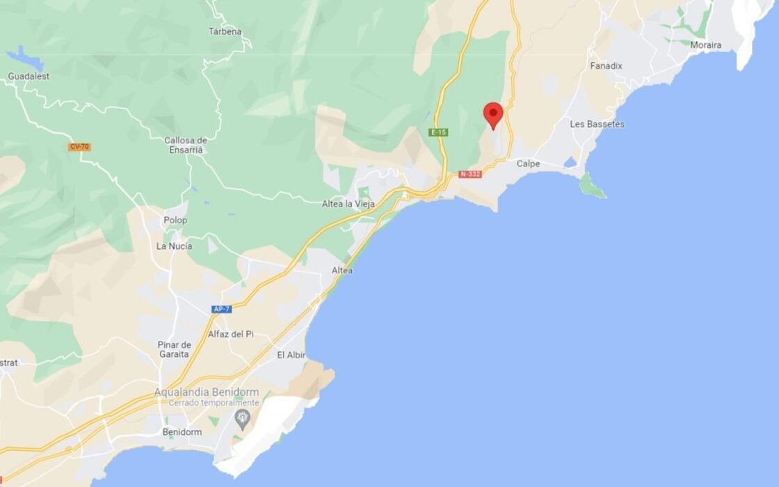 Вілла в Кальпі з 4 спальнями та видом на море