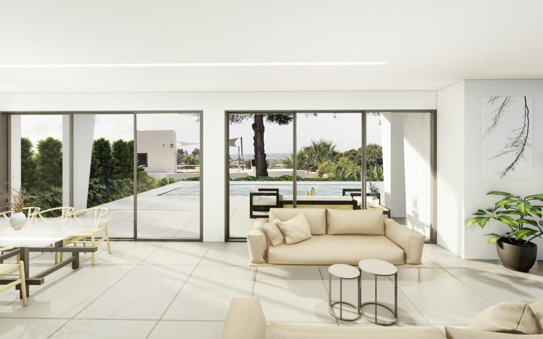 Вілла в Морайре з терасою та видом на море 365 кв.м