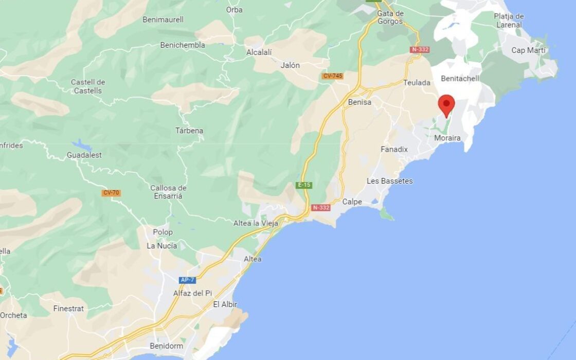 Вілла в Морайре з терасою та видом на море 365 кв.м