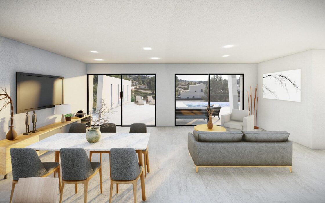 Вілла в Морайре з терасою та видом на море 365 кв.м