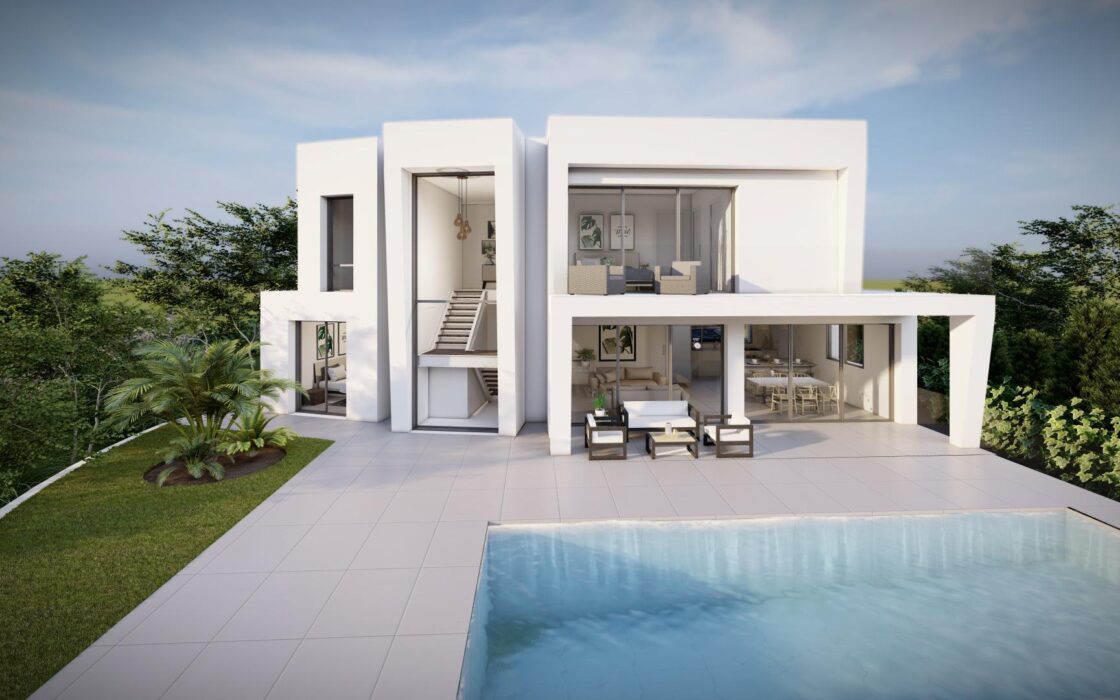 Вілла в Морайре з терасою та видом на море 365 кв.м