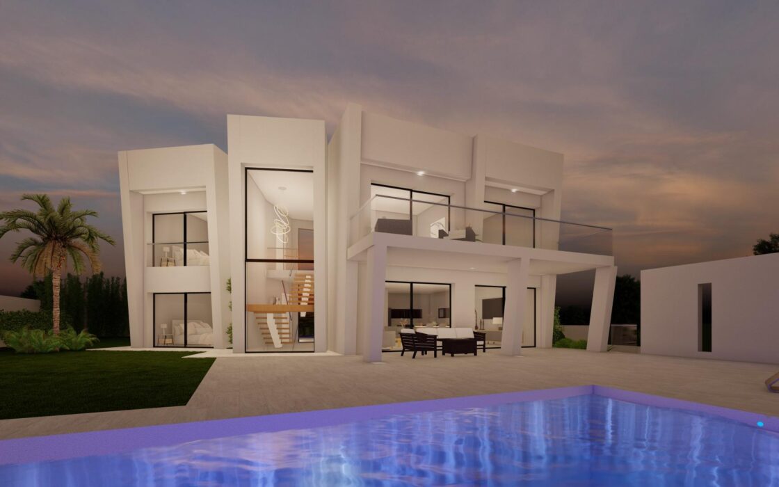 Вілла в Морайре з терасою та видом на море 365 кв.м