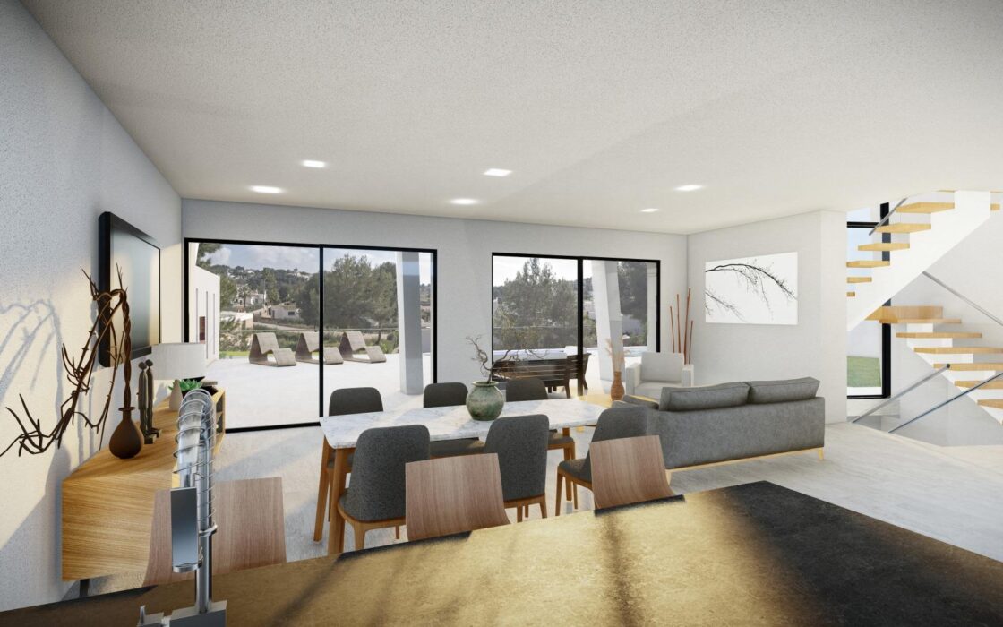 Вілла в Морайре з терасою та видом на море 365 кв.м