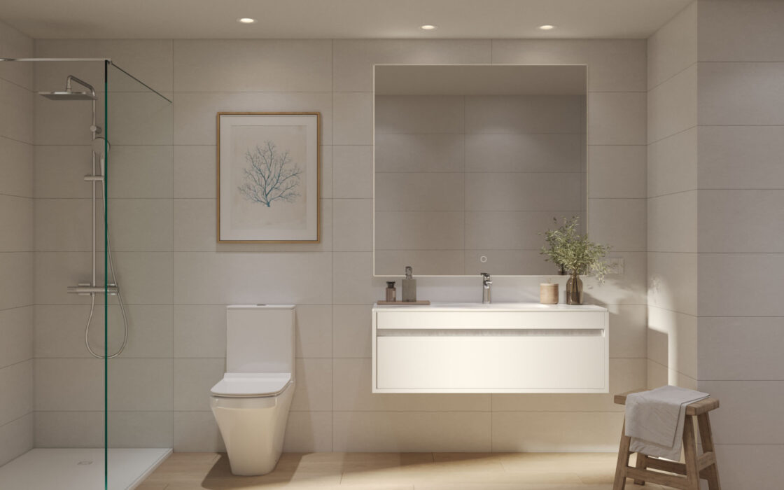 Стильна двоповерхова квартира в Естепоні, 181 кв.м, тераса