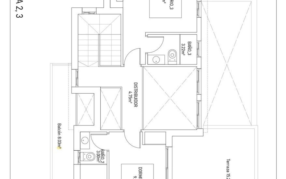 Новые виллы в Торревьехе у моря, 3 спальни, 185 кв.м.