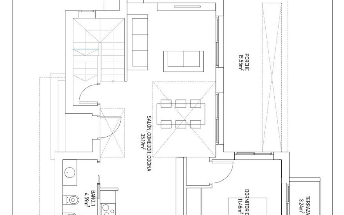 Новые виллы в Торревьехе у моря, 3 спальни, 185 кв.м.