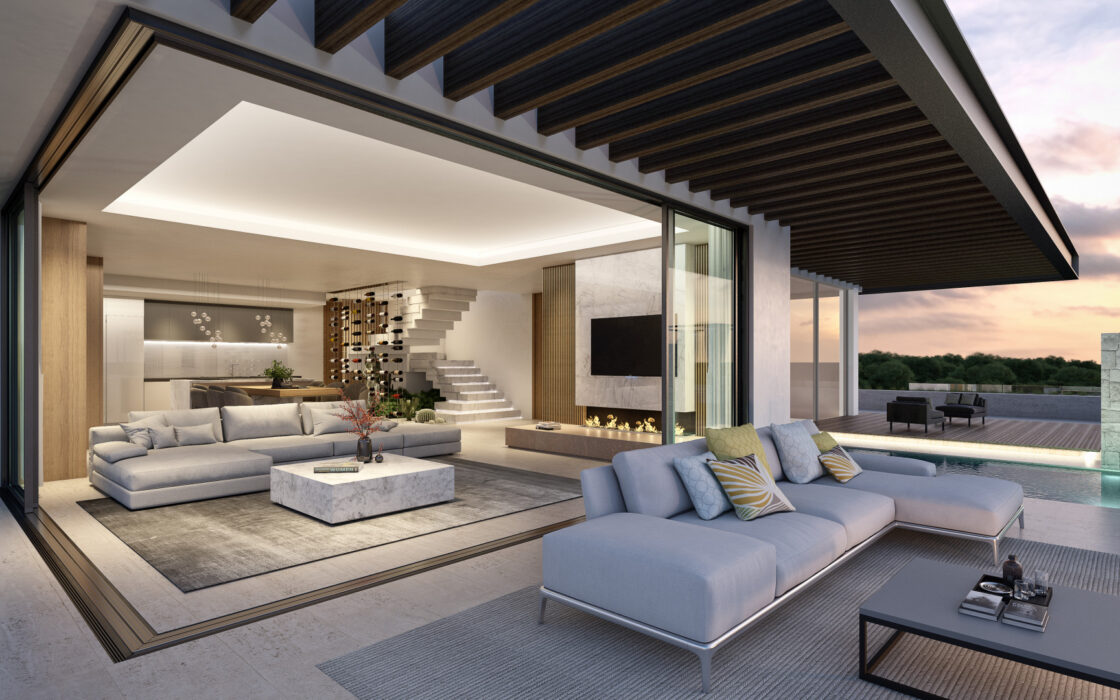 Элегантная квартира с террасой в Эстепоне, 115 кв.м.