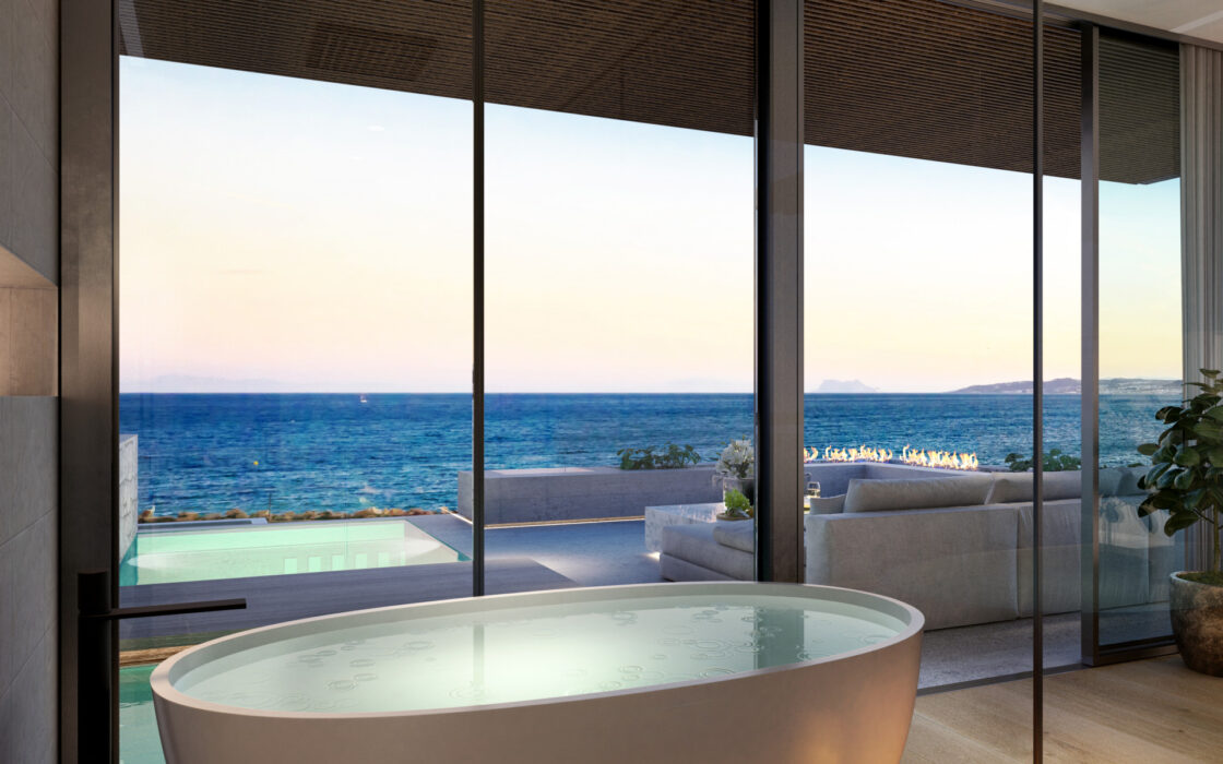 Элегантная квартира с террасой в Эстепоне, 115 кв.м.