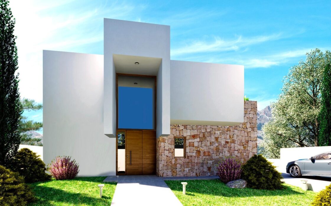 Вилла в Полопе 294 кв.м с террасой и видом на море