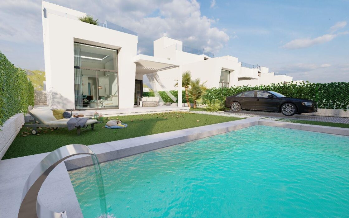 Вилла в Финестрате с видом на море и бассейном 200 кв.м