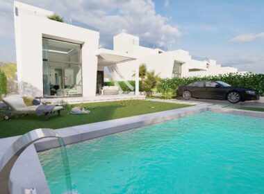 Вилла в Финестрате с видом на море и бассейном 200 кв.м