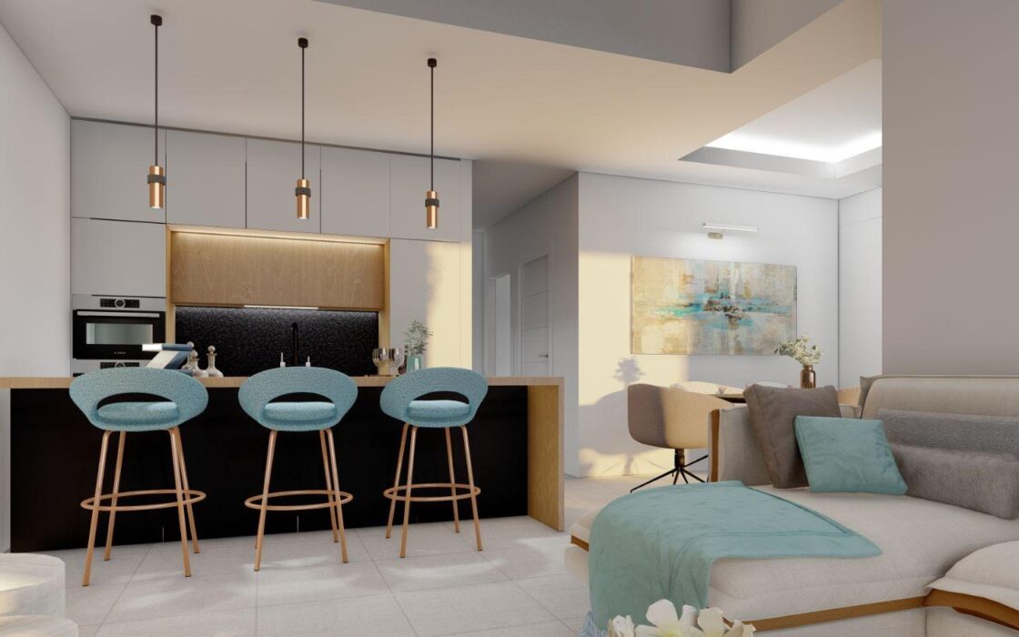 Вилла в Финестрате с видом на море и бассейном 200 кв.м