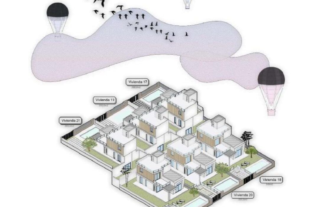 Вилла в Финестрате с видом на море и бассейном 200 кв.м