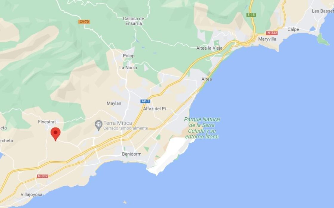 Вилла в Финестрате с видом на море и бассейном 200 кв.м