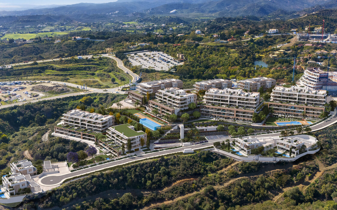 Квартира с террасой в Эстепоне, 2 спальни, 110 кв.м