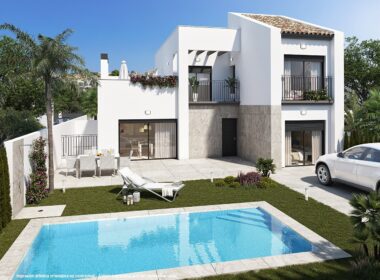 Нові вілли в Сьюдад-Кесада з видом та терасою 170 кв.м