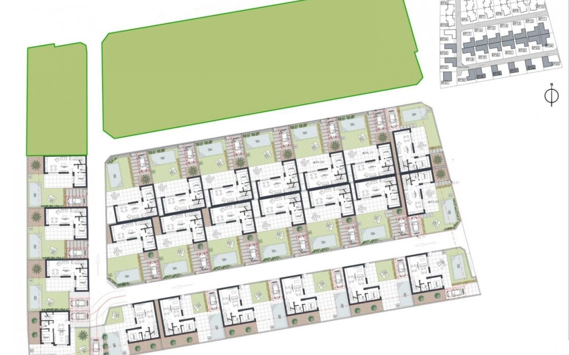 Новые виллы в Сьюдад-Кесада с видом и террасой 170 кв.м