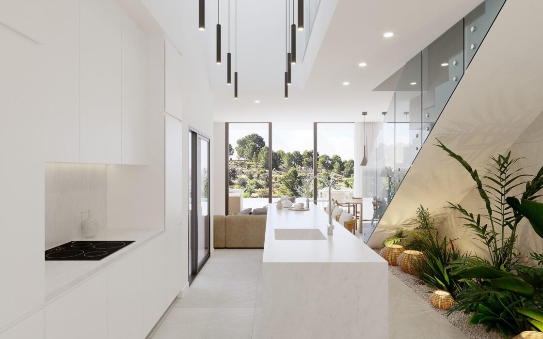 Дом в Финестрате 192 кв.м с террасой и близко к морю