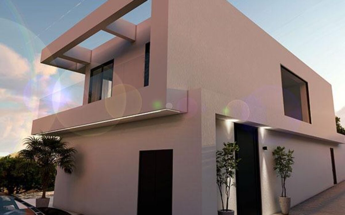 Вилла в Эль Кампельо 265 кв.м у моря с террасой и бассейном