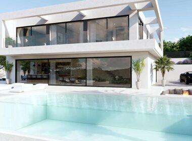 Вилла в Эль Кампельо 265 кв.м у моря с террасой и бассейном