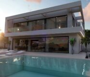 Вилла в Эль Кампельо 265 кв.м у моря с террасой и бассейном