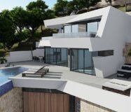 Вілла з видом на море в Кальпе, 489 кв.м, новобудова