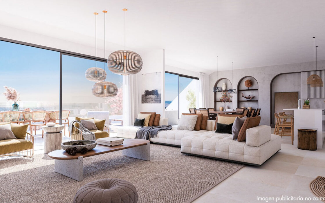 Розкішна квартира з терасою в Малазі 100 кв.м 3 кімнати