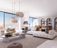 Розкішна квартира з терасою в Малазі 100 кв.м 3 кімнати